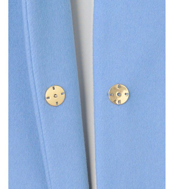 BEIGE,「【S-size】PASSY / ノーカラーロングコート」|ノーカラーコート|