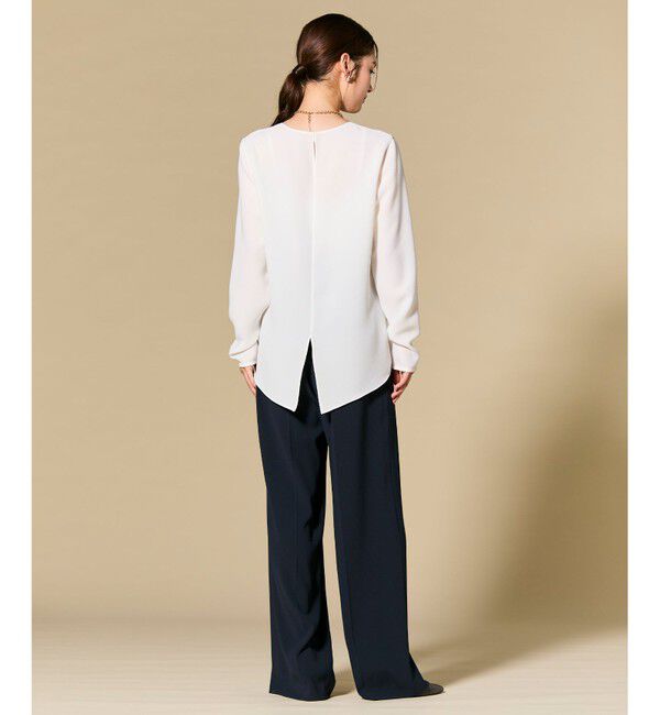 BEIGE,「SHELBY / ロングスリーブブラウス」|シャツ・ブラウス|