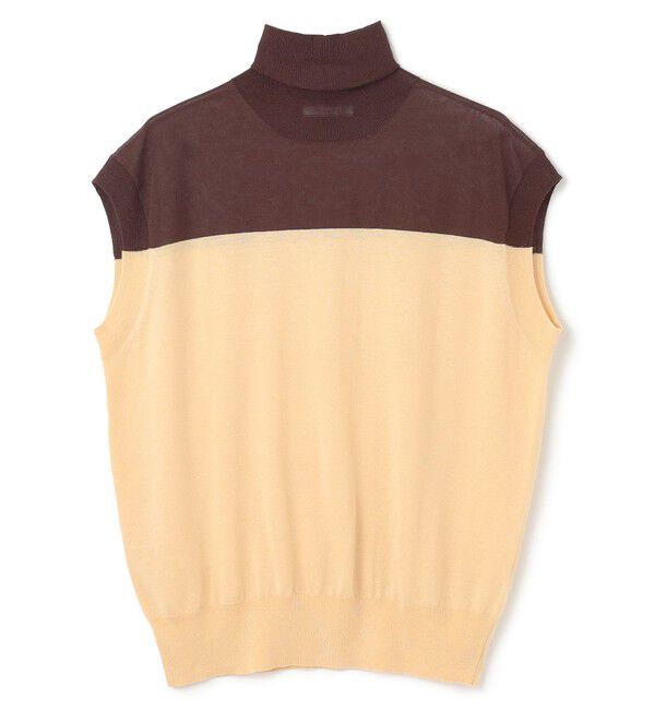 BEIGE,「【洗える】CARNOT / バイカラーニット」|ニット・セーター|