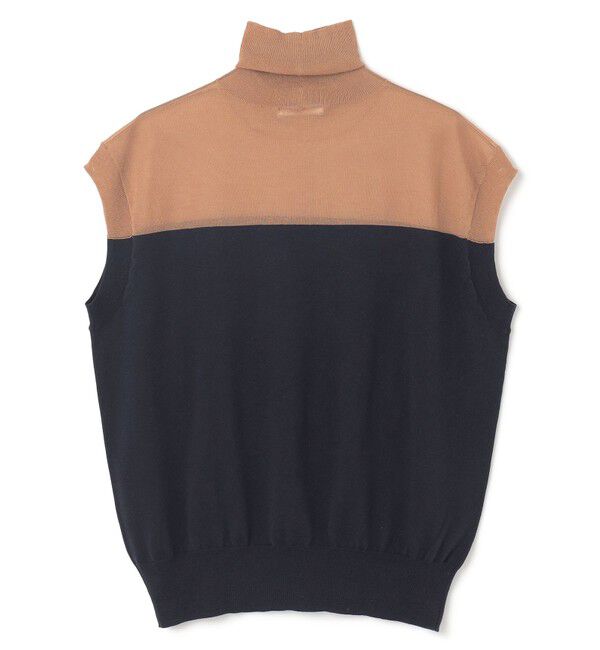 BEIGE,「【洗える】CARNOT / バイカラーニット」|ニット・セーター|