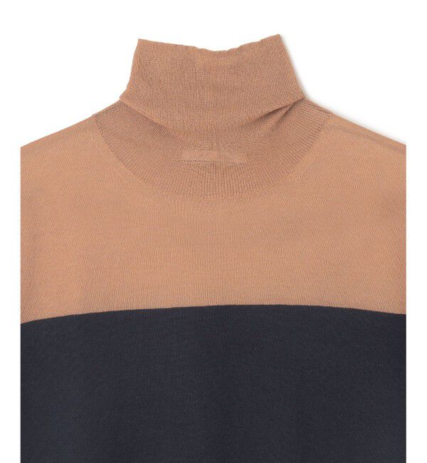 BEIGE,「【洗える】CARNOT / バイカラーニット」|ニット・セーター|