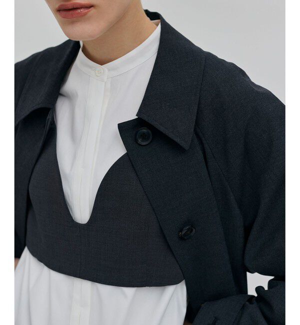 BEIGE,「LAVAL / ロングコート」|ステンカラーコート|