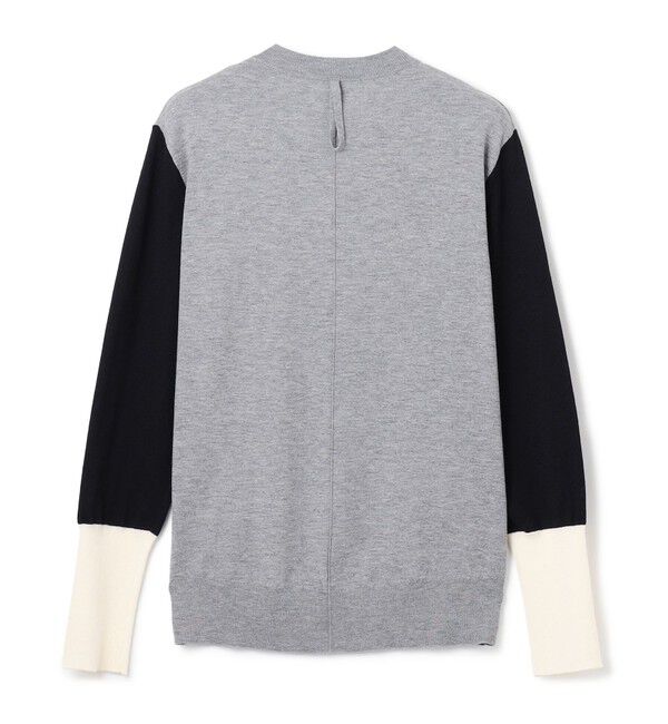 BEIGE,「【洗える】BURNET / カラーミックスVネックトップス」|ニット・セーター|