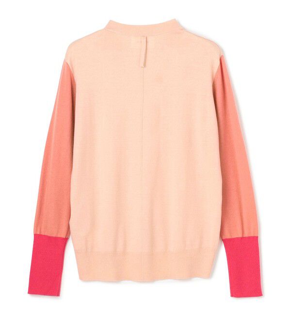 BEIGE,「【洗える】BURNET / カラーミックスVネックトップス」|ニット・セーター|