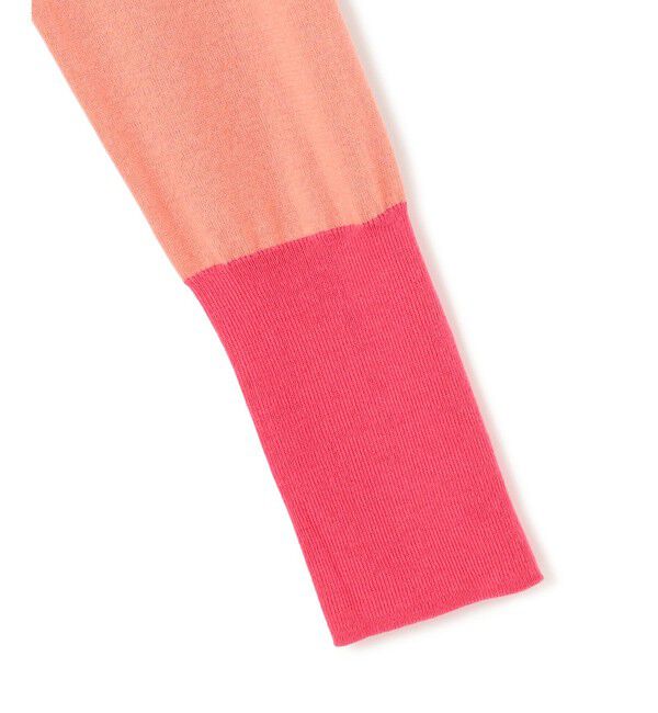 BEIGE,「【洗える】BURNET / カラーミックスVネックトップス」|ニット・セーター|