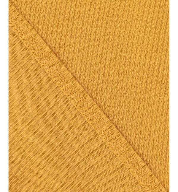 BEIGE,「【洗える・GISELe 10月号掲載】FORD / ウール配色メローヘンリーネックカットソー」|Tシャツ・カットソー|