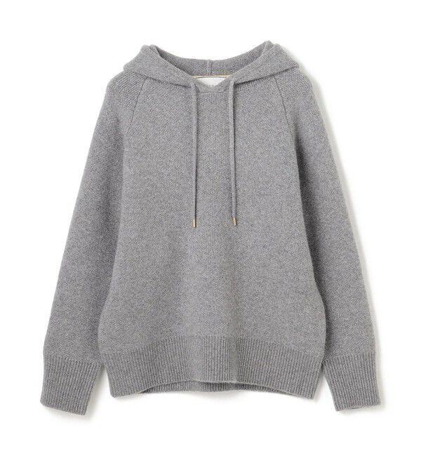 BEIGE,「【洗える】SEDONA / ウールカシミヤフーディーニット」|ニット・セーター|