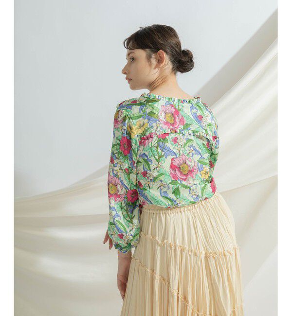 GRACE CONTINENTAL「ティアードプリーツスカート」|スカート|