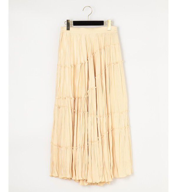 GRACE CONTINENTAL「ティアードプリーツスカート」|スカート|