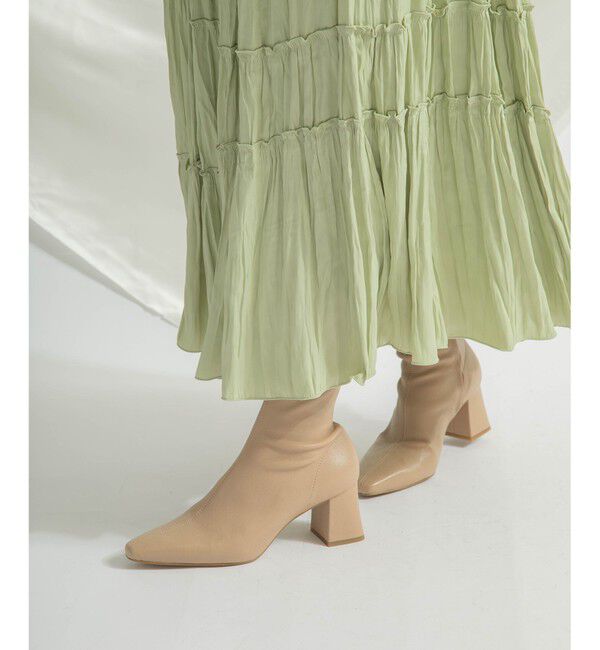 GRACE CONTINENTAL「ティアードプリーツスカート」|スカート|