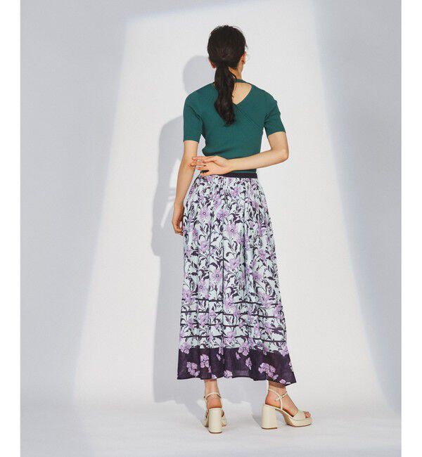 Diagram「オーナメントフラワープリントスカート」|スカート|