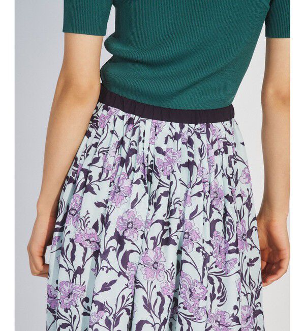 Diagram「オーナメントフラワープリントスカート」|スカート|