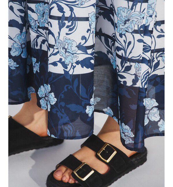 Diagram「オーナメントフラワープリントスカート」|スカート|