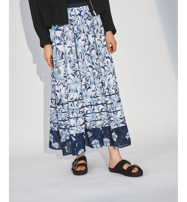 Diagram「オーナメントフラワープリントスカート」|スカート|