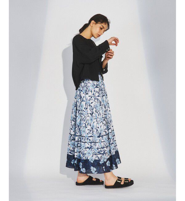 Diagram「オーナメントフラワープリントスカート」|スカート|