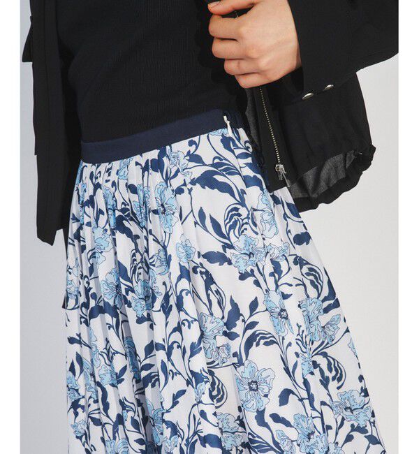 Diagram「オーナメントフラワープリントスカート」|スカート|