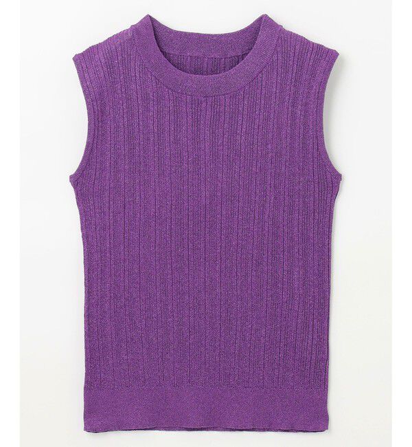 Grace Class「ボウタイラメノースリーブ」|ニット・セーター|