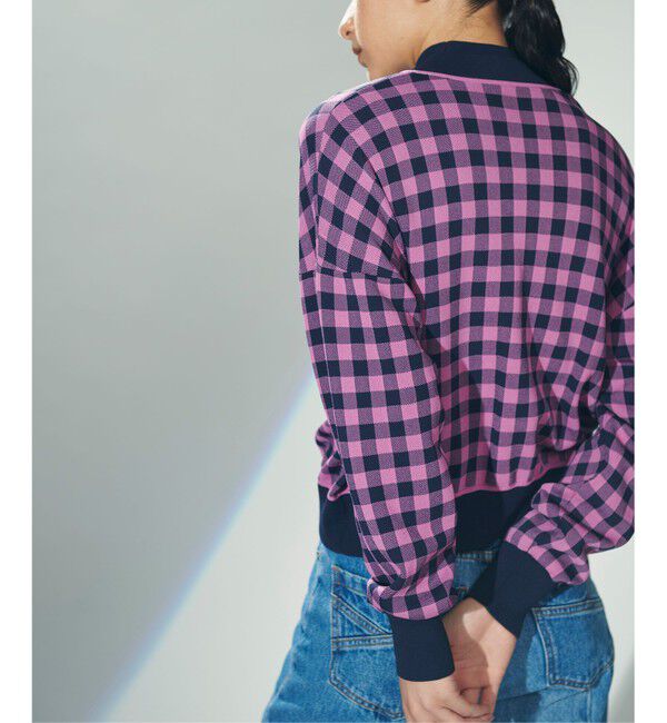 Diagram「チェックVネックニットカーディガン」|カーディガン|