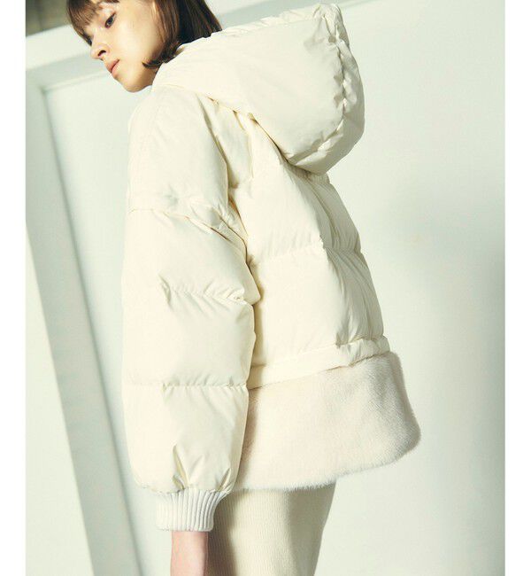 Diagram「ヘムファーショートダウンジャケット」|ダウン|