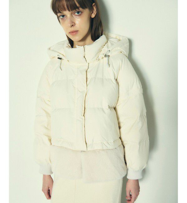 Diagram「ヘムファーショートダウンジャケット」|ダウン|