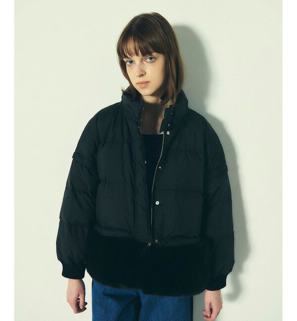 Diagram「ヘムファーショートダウンジャケット」|ダウン|