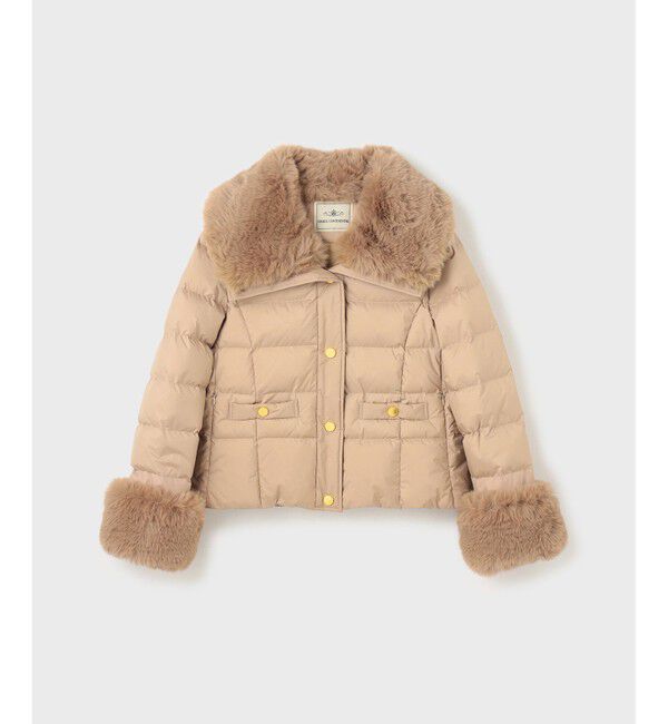 GRACE CONTINENTAL「ファーショートダウンジャケット」|ダウン|