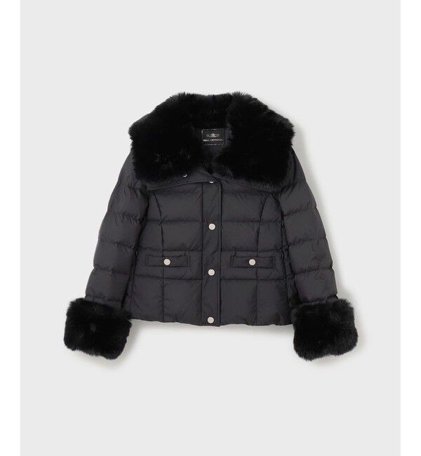 GRACE CONTINENTAL「ファーショートダウンジャケット」|ダウン|