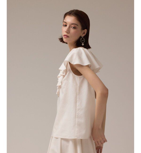 GRACE CONTINENTAL「フリルカラートップ」|その他|