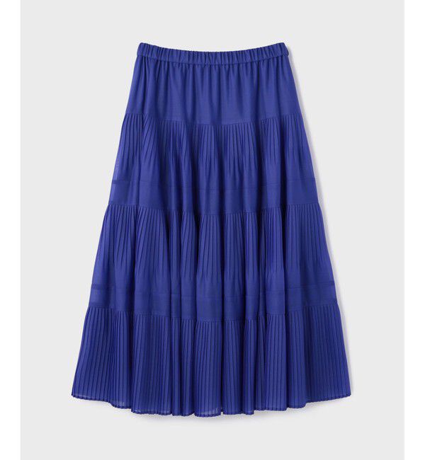GRACE CONTINENTAL「プリーツティアードスカート」|スカート|