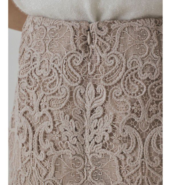 GRACE CONTINENTAL「レ－スタイトスカート」|スカート|