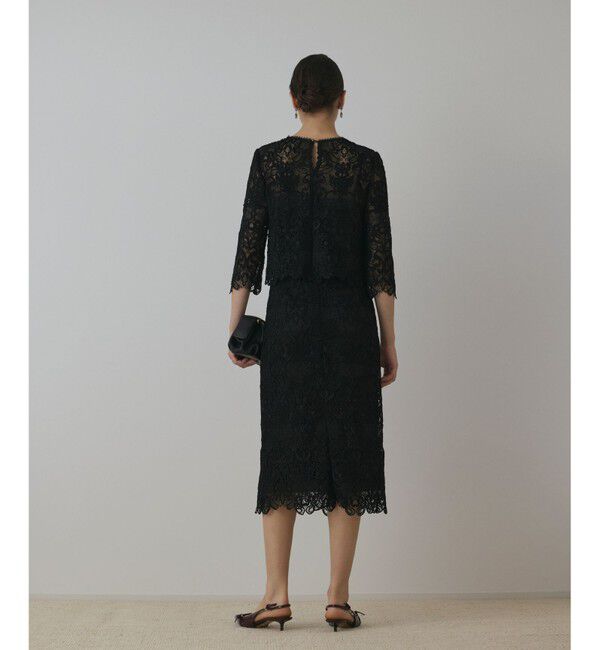 GRACE CONTINENTAL「レ－スタイトスカート」|スカート|