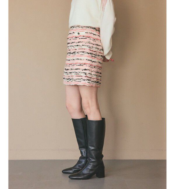 Grace Class「ミックスヤーンツイードスカート」|スカート|