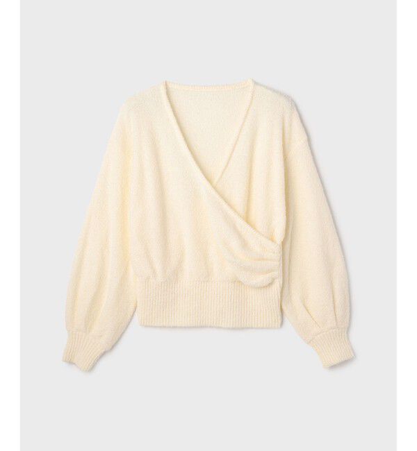 GRACE CONTINENTAL「カシュクールニットトップ」|ニット・セーター|