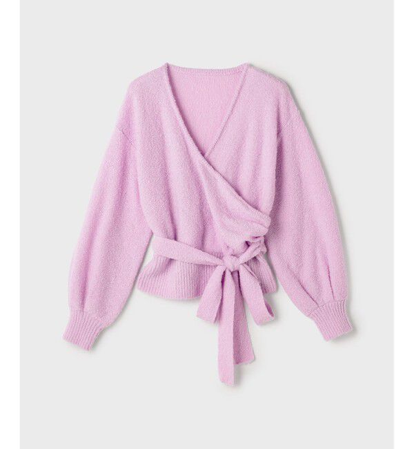 GRACE CONTINENTAL「カシュクールニットトップ」|ニット・セーター|