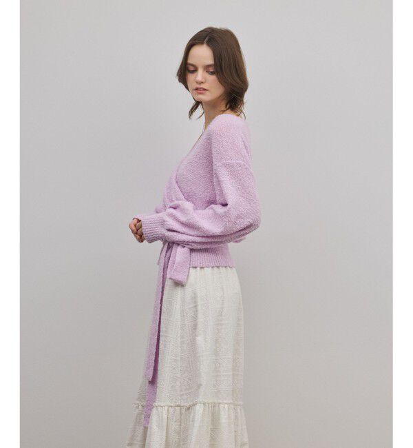 GRACE CONTINENTAL「カシュクールニットトップ」|ニット・セーター|