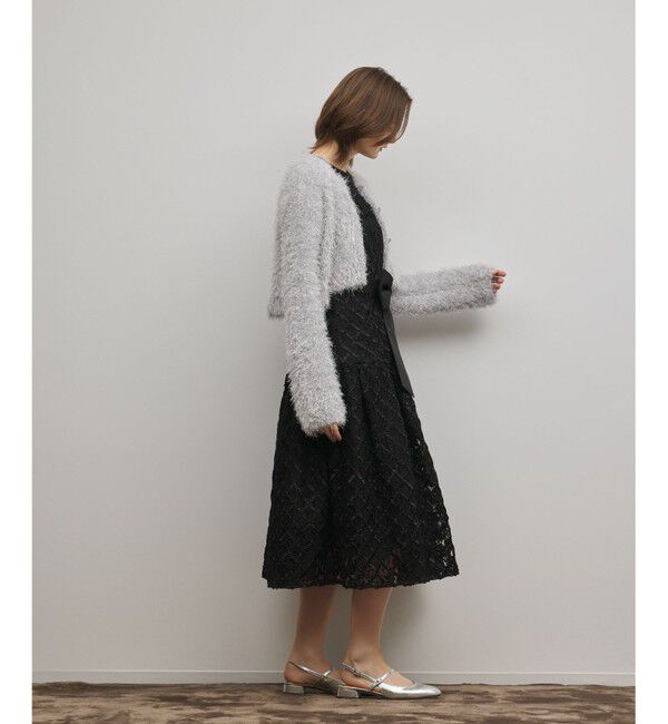 GRACE CONTINENTAL「フェザーショートボレロ」|ボレロ|