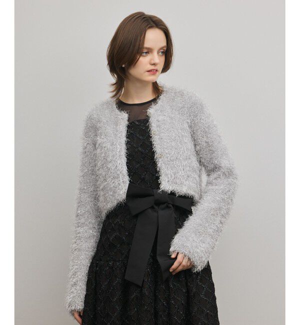 GRACE CONTINENTAL「フェザーショートボレロ」|ボレロ|