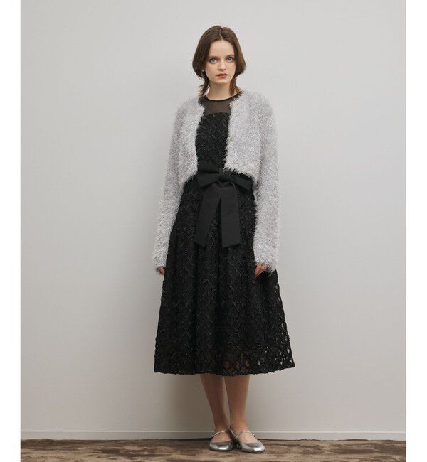 GRACE CONTINENTAL「フェザーショートボレロ」|ボレロ|