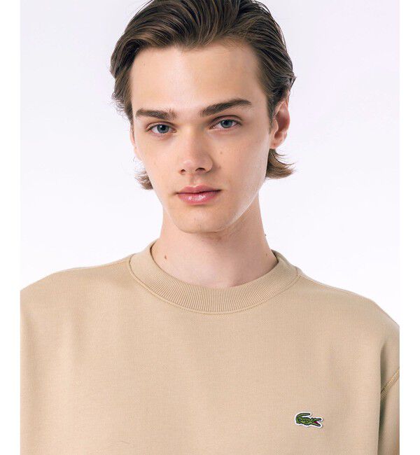 LACOSTE「プレミアムスウェットクルーネック トレーナー」|スウェット・ジャージ|