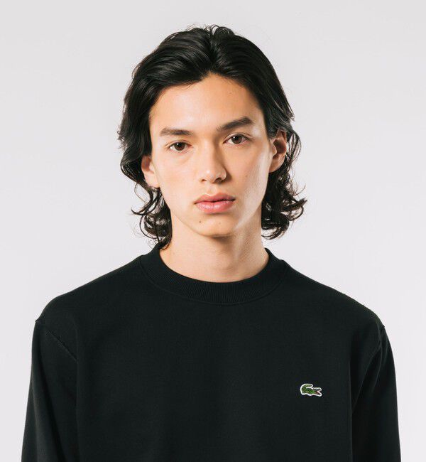 LACOSTE「プレミアムスウェットクルーネック トレーナー」|スウェット・ジャージ|