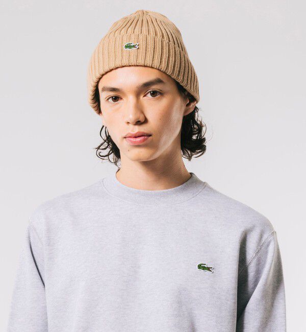 LACOSTE「プレミアムスウェットクルーネック トレーナー」|スウェット・ジャージ|