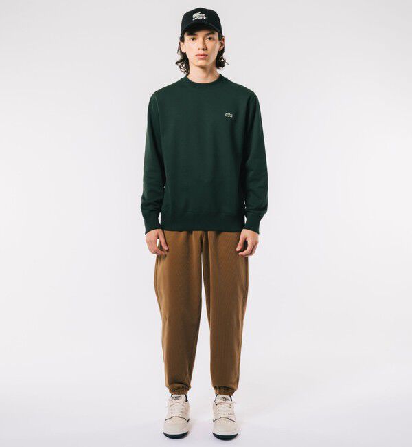 LACOSTE「プレミアムスウェットクルーネック トレーナー」|スウェット・ジャージ|