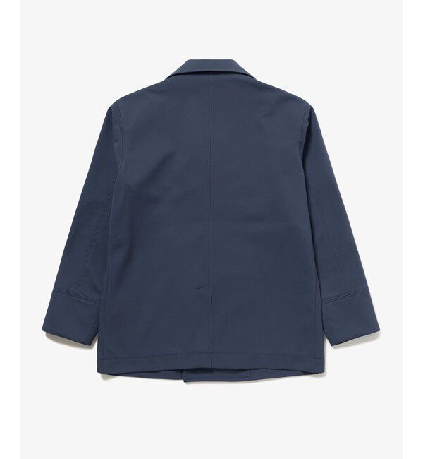 LACOSTE「3レイヤー鹿の子Pコート」|ピーコート|