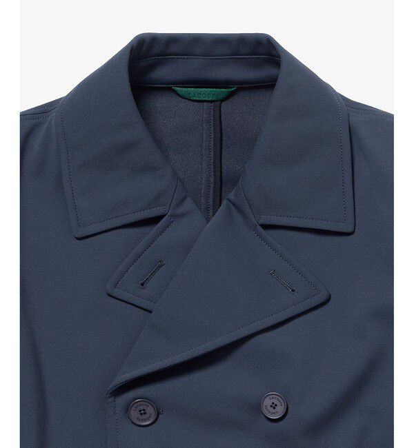 LACOSTE「3レイヤー鹿の子Pコート」|ピーコート|