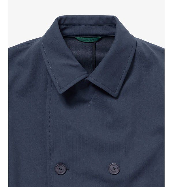 LACOSTE「3レイヤー鹿の子Pコート」|ピーコート|