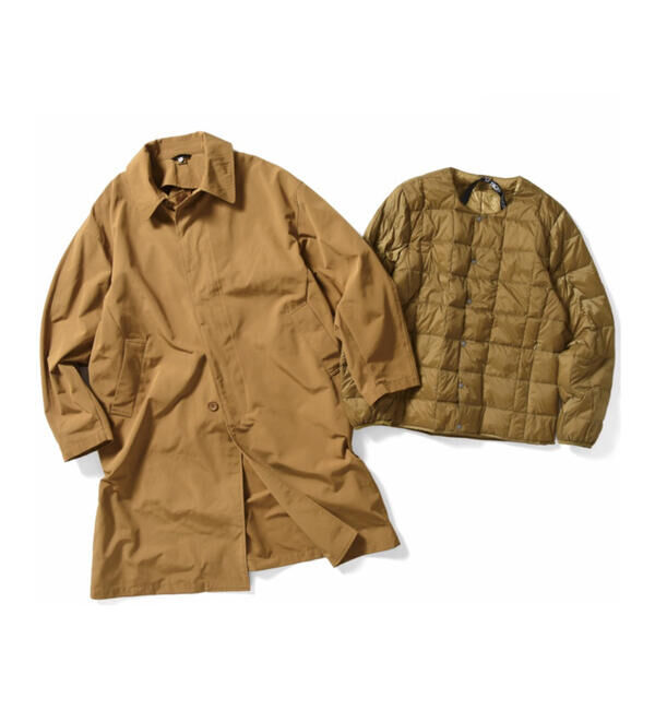 NOLLEY'S goodman「【TAION/タイオン】CR BAL COLLAR COAT SET #TAION-CR01 SET+TAION-104」|ダウン|