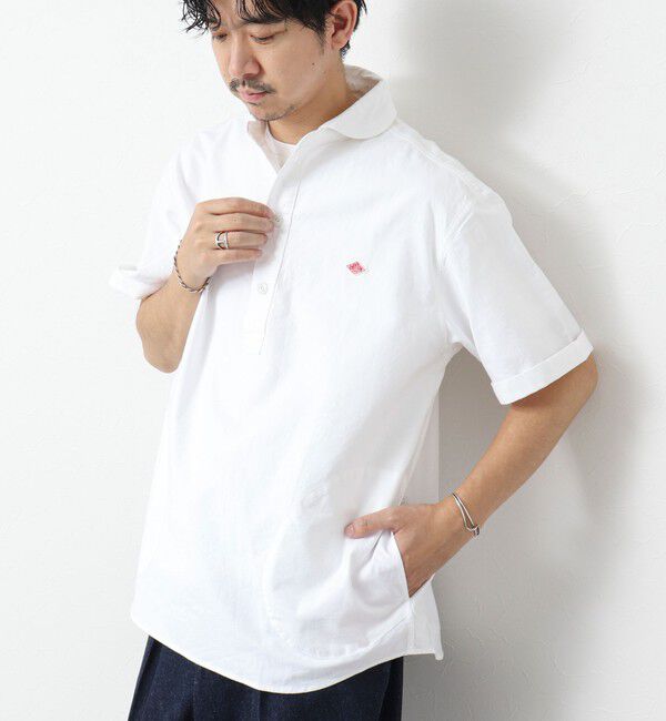NOLLEY'S goodman「【DANTON/ダントン】ROUND COLLAR P.O SHIRT SS 25SS」|シャツ・ブラウス|