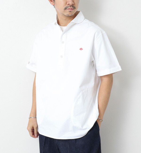NOLLEY'S goodman「【DANTON/ダントン】ROUND COLLAR P.O SHIRT SS 25SS」|シャツ・ブラウス|