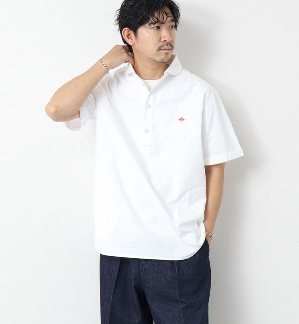 NOLLEY'S goodman「【DANTON/ダントン】ROUND COLLAR P.O SHIRT SS 25SS」|シャツ・ブラウス|