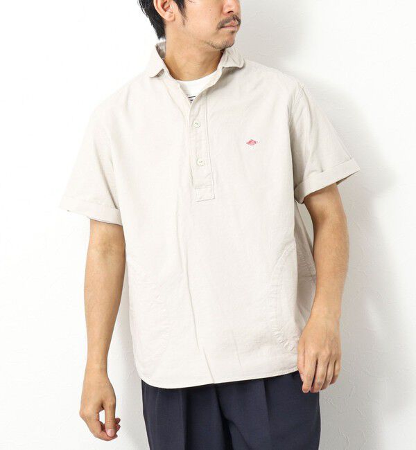NOLLEY'S goodman「【DANTON/ダントン】ROUND COLLAR P.O SHIRT SS 25SS」|シャツ・ブラウス|